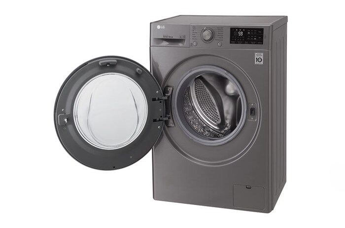 LG Lave-linge 7 KG | Moteur Direct Drive™ | 6 Motion DD | Ajout de linge, F2J5QNP7S
