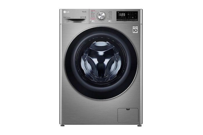 LG Machine à laver Lavante-séchante 8/5 KG, Technologie 6 Motion Direct Drive™ avec garantie 10 ans, ThinQ