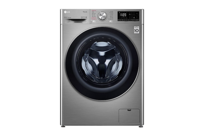 LG Machine à laver Lavante-séchante 8/5 KG, Technologie 6 Motion Direct Drive™ avec garantie 10 ans, ThinQ
