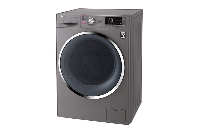 LG Lave-linge 9KG | A+++ (-30%)|Moteur Direct Drive™ | 6 Motion | TrueSteam™ | Turbowash™ | Ajout de linge, F4J7VYP8S