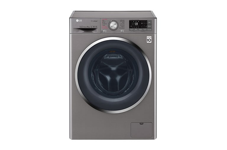 Vue de face du Lave-linge 9KG | A&#43;&#43;&#43; (-30%)|Moteur Direct Drive™ | 6 Motion | TrueSteam™ | Turbowash™ | Ajout de linge F4J7VYP8S
