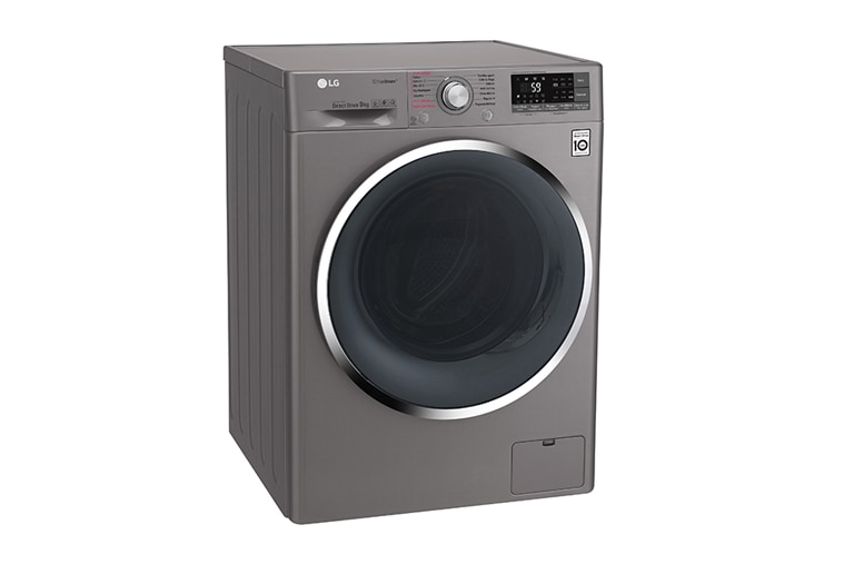 LG Lave-linge 9KG | A+++ (-30%)|Moteur Direct Drive™ | 6 Motion | TrueSteam™ | Turbowash™ | Ajout de linge, F4J7VYP8S