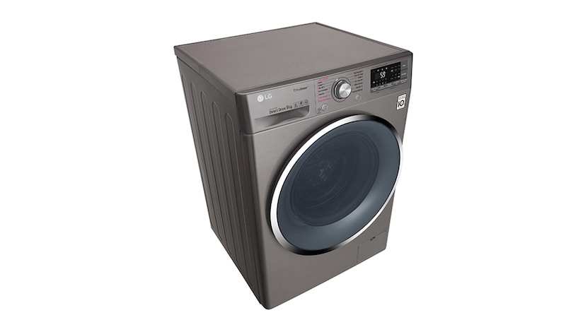 LG Lave-linge 9KG | A+++ (-30%)|Moteur Direct Drive™ | 6 Motion | TrueSteam™ | Turbowash™ | Ajout de linge, F4J7VYP8S