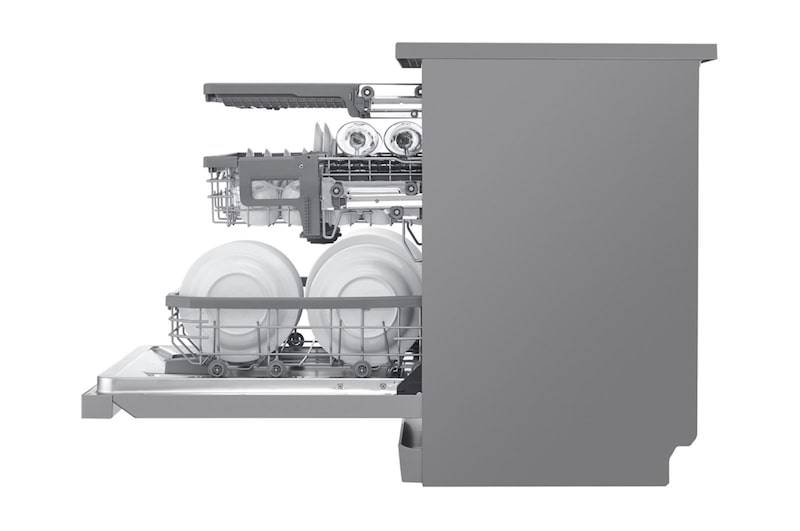 LG Lave-vaisselle LG QuadWash™ Steam | EasyRack™ | SmartThinQ™, DFB325HS