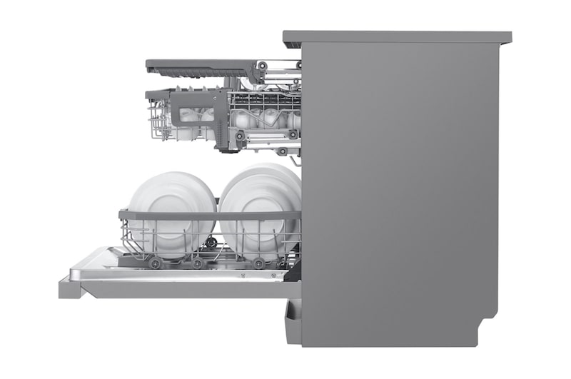LG Lave-vaisselle LG QuadWash™ Steam | EasyRack™ | SmartThinQ™, DFB325HS