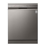 Vue de face du Lave-vaisselle LG QuadWash™ Steam | EasyRack™ | SmartThinQ™ DFB425FP