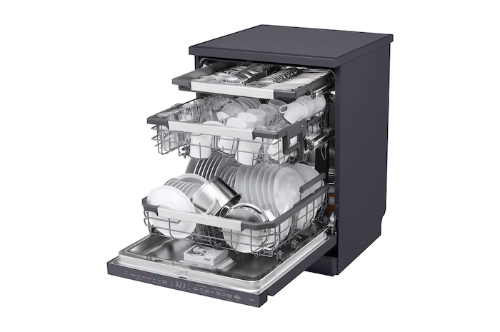 right-side view with item