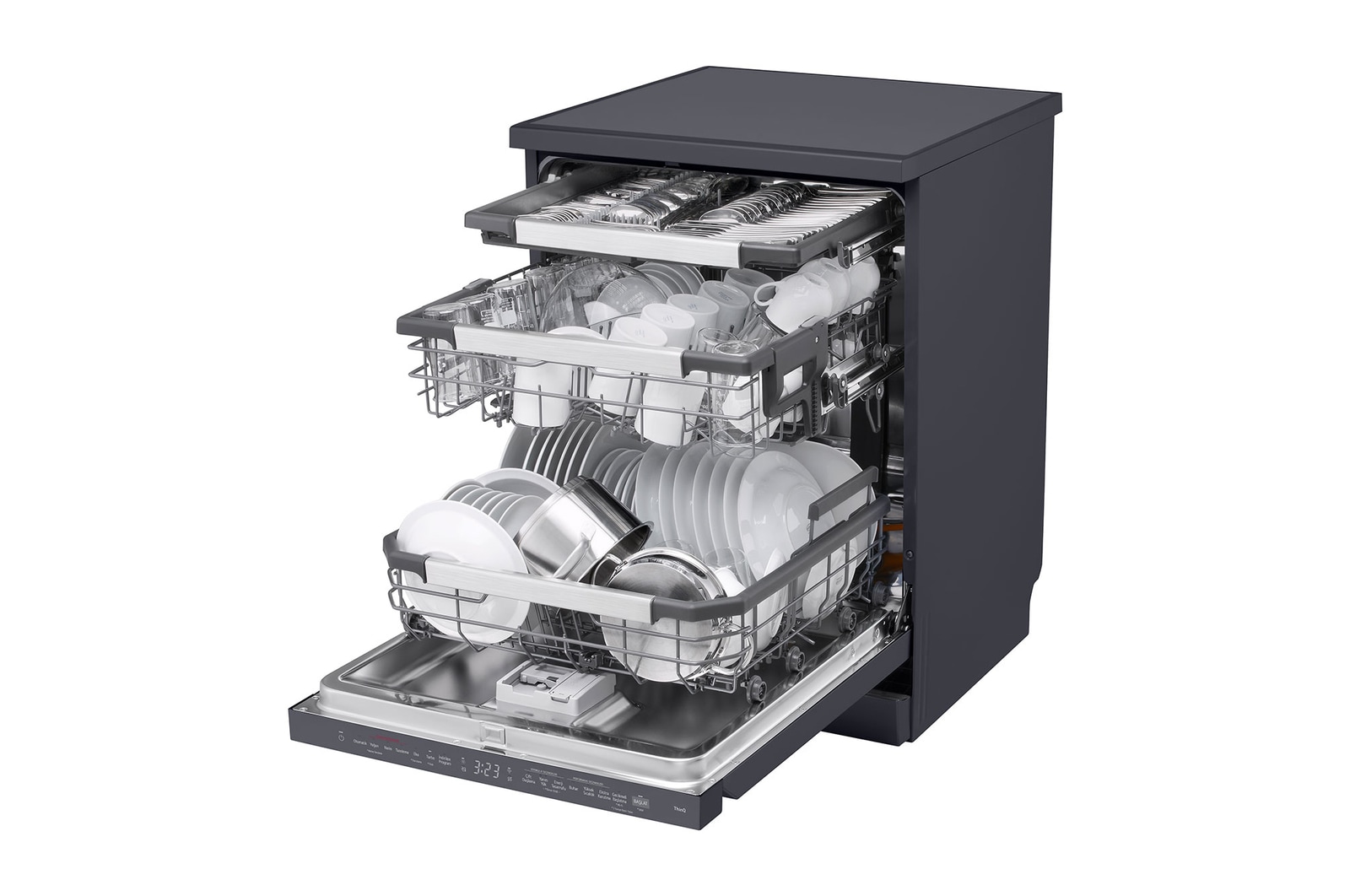 right-side view with item