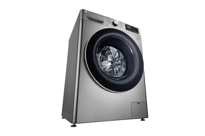 LG Lave-linge et Sèche-linge | 10,5 / 7 Kg| Capacité plus grande | AI DD | Steam | ThinQ, F4V5RGP2T