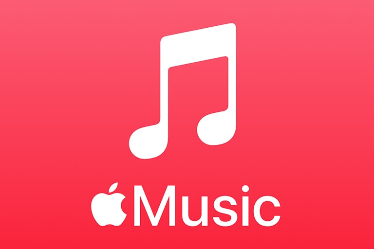Un logo de l’application Apple Music.