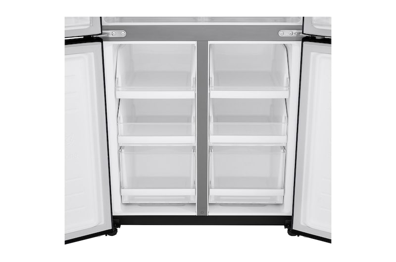 LG Réfrigérateur Multi-Portes | 464L | Gris | Compresseur Linéaire Inverter | Hygiene fresh⁺™ | DoorCooling+™ | Multi Air Flow | Moist Balance Crisper™ | Smart Diagnosis™ | ThinQ™, GR-B29FTQFL