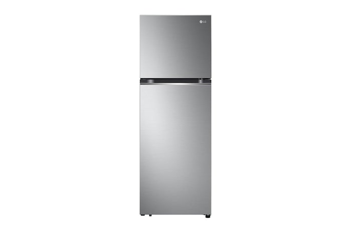 Vue de face du LG Réfrigérateur 265L Smart Inverter top freezer I Linear Cooling, GR-B342PLGB