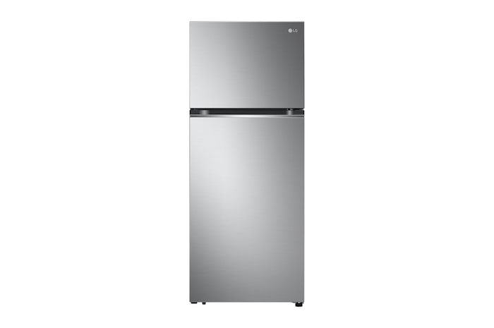 Vue de face du LG Réfrigérateur 315L Smart Inverter top freezer I Linear Cooling, GR-B402PLGB