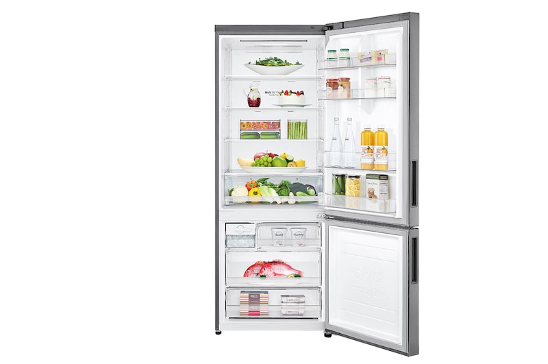 LG Réfrigérateur à congélateur en bas 455 L avec Door Cooling+™, GR-B639NLCM