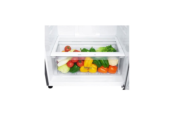 LG 393L, Compresseur linéaire Inverter| Nature Fresh™ | | Linear Cooling™ || Door Cooling™ | No Frost, GR-C562HLCL