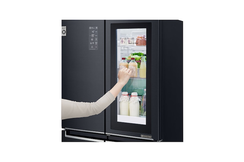LG Réfrigérateur Multi-Portes | Door-in-Door | 458L | No Frost | Compresseur Linéaire Inverter, GR-Q29FTQKL