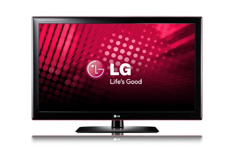 Vue de face du Téléviseur HDTV 1080p 119 cm (47 pouces) avec port USB 2.0, TV LCD 47LK530