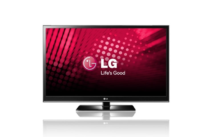 Vue de face du Téléviseur Plasma 127cm (50 pouces), HDTV 50PT353
