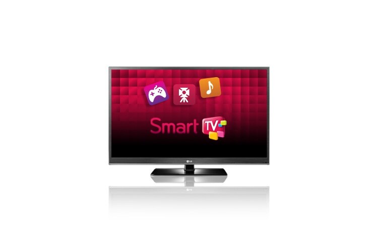 Vue de face du Téléviseur Plasma 127cm (50 pouces), 3D, Smart TV 50PW450