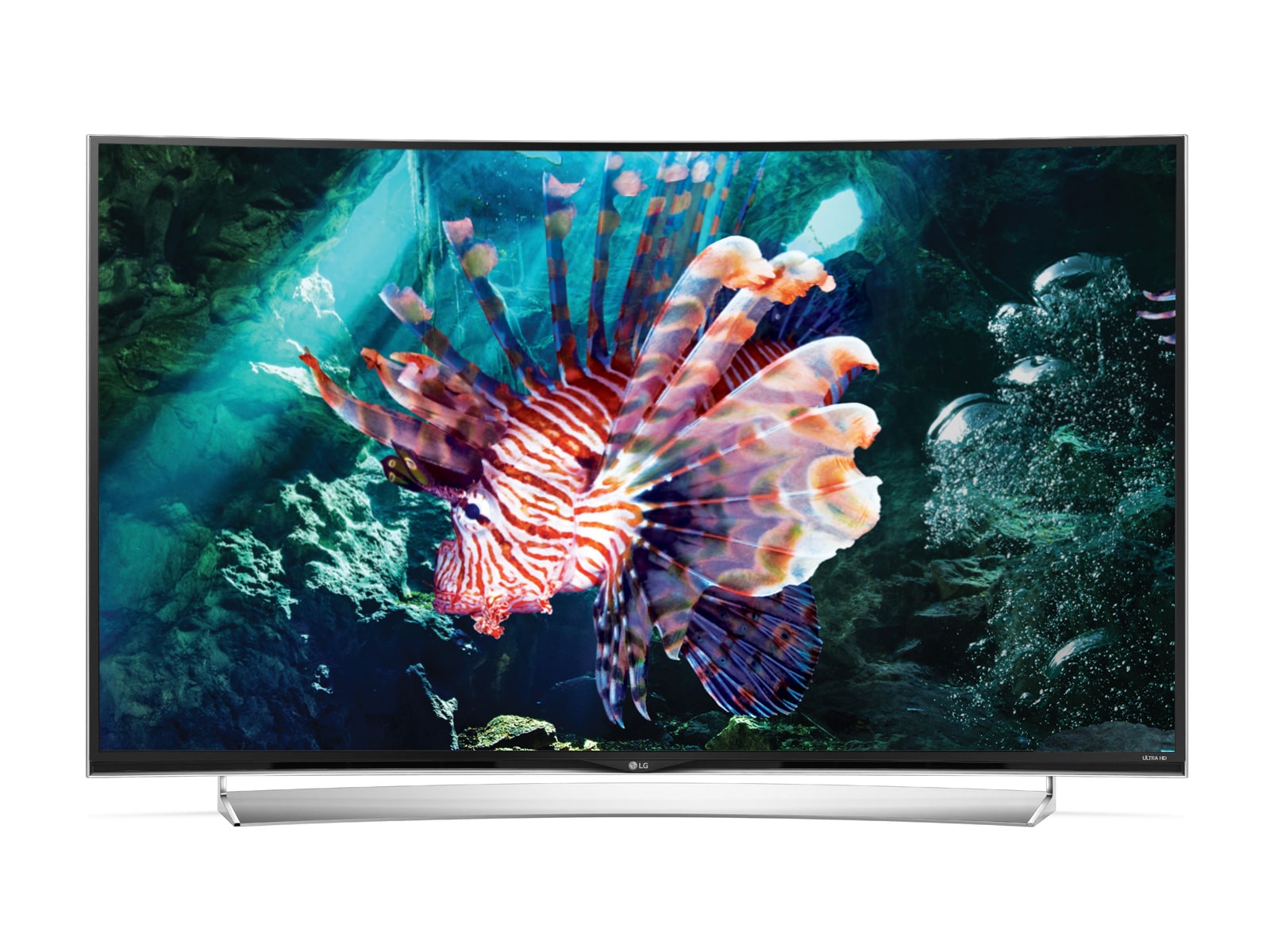 Vue de face du LG SUPER UHD TV 55UG870V
