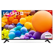 LG Smart TV  LG UHD UT73 4K, 65 pouces, Télécommande Magique IA HDR10 webOS24 2024, 65UT73006LA