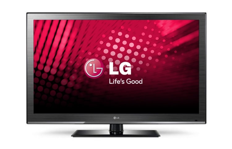 Vue de face du TV LCD CCFL, HDTV, USB 2.0, 81cm (32 pouces) LG 32CS460