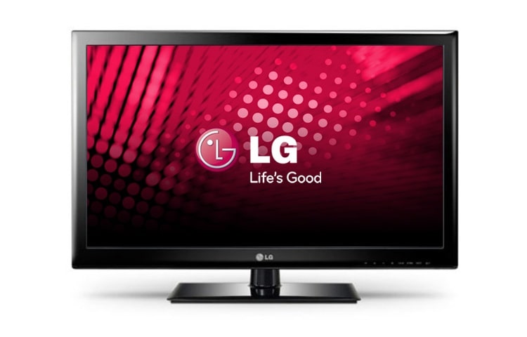 Vue de face du TV LCD LED, HDTV, USB 2.0, 81cm (32 pouces) LG 32LS3450