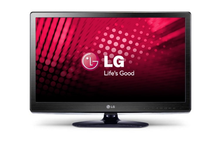 Vue de face du TV LCD LED, HDTV, USB 2.0, 81cm (32 pouces) LG 32LS3500