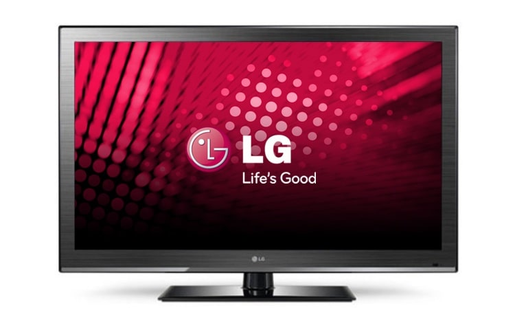 Vue de face du TV LCD CCFL, HDTV, USB 2.0, 81cm (32 pouces) LG 42CS460