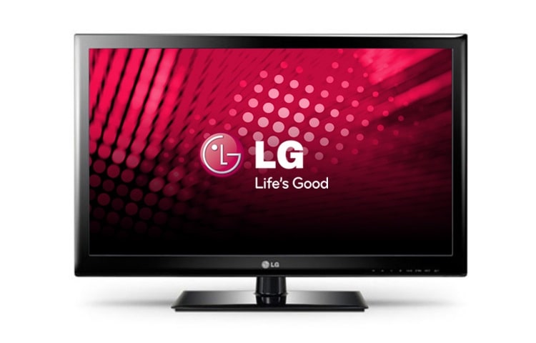 Vue de face du TV LCD LED, HDTV, USB 2.0, 81cm (32 pouces) LG 42LS3400