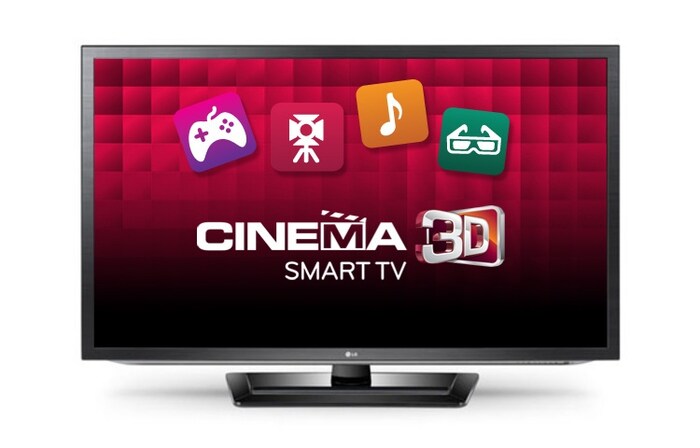 LG TV Cinema Screen, Smart TV, Magic Remote, Cinema 3D, Dual Play, LED Plus, HDTV 1080p, 107cm (42 pouces), LG 42LS570S