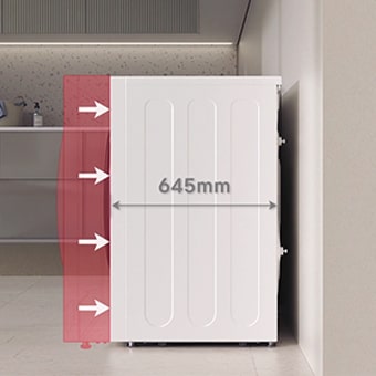 On voit que l’utilisation de l’espace est possible avec une taille plus fine