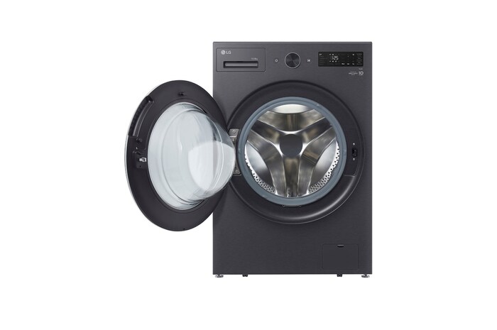 Front view with door open