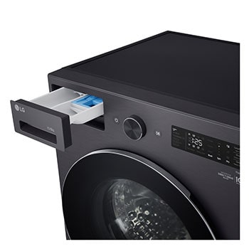 Side view detergent box open