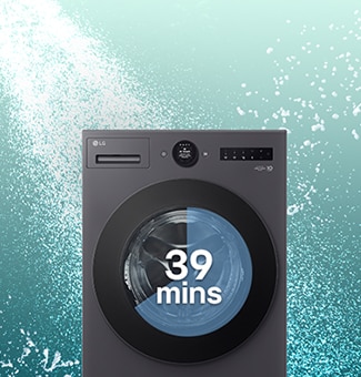 On voit un lavage rapide avec un spray multidirectionnel