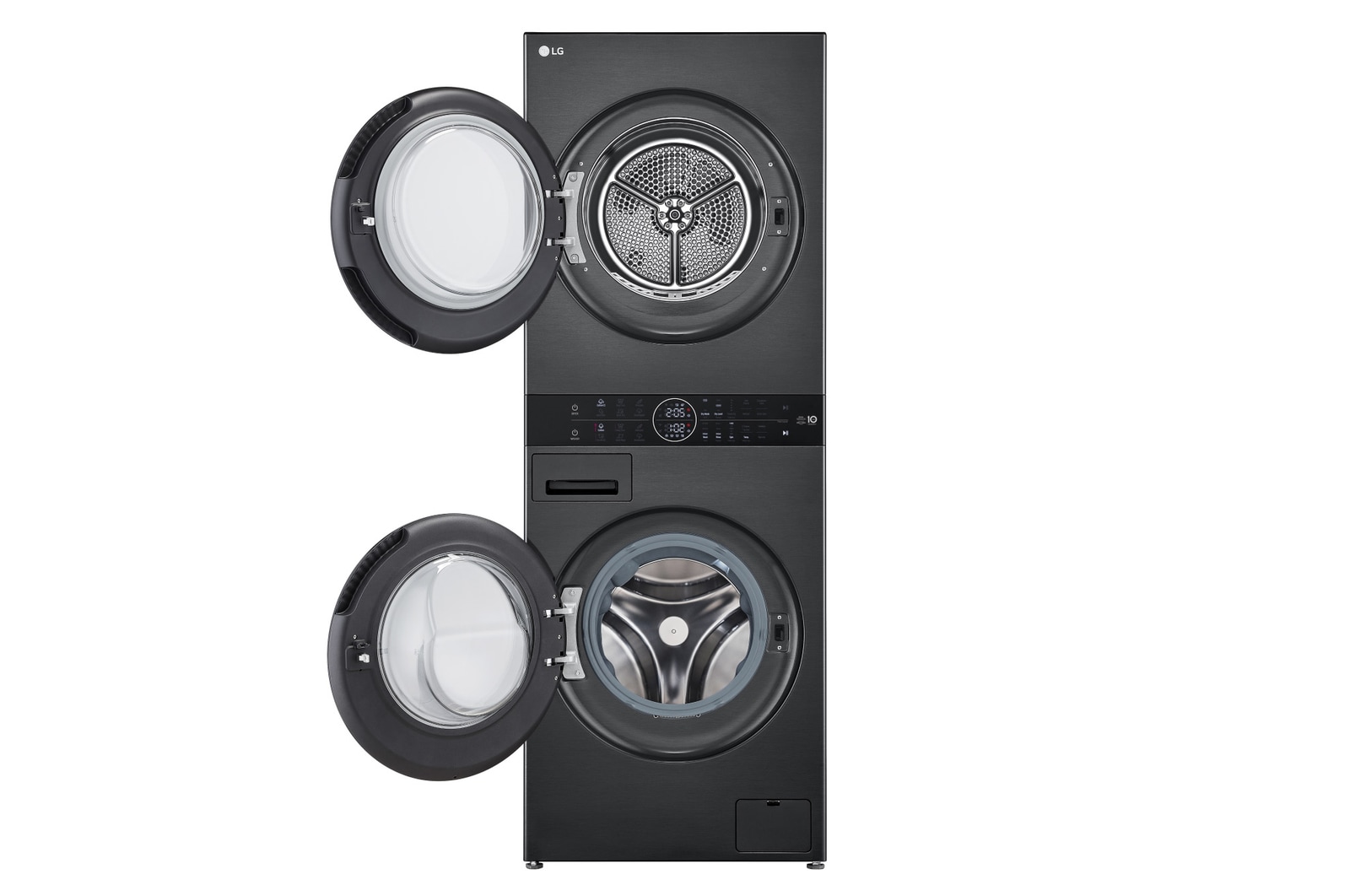 front door open view