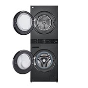 front door open view