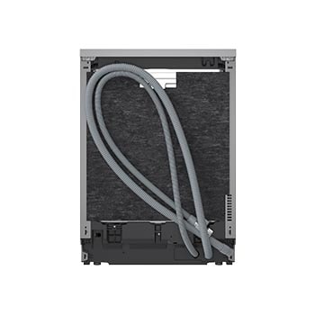 Vue arrière du lave-vaisselle LG