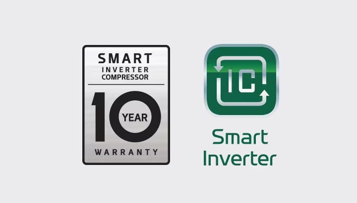 Smart Inverter Compressor Garantie de 10 ans IC Smart Inverter