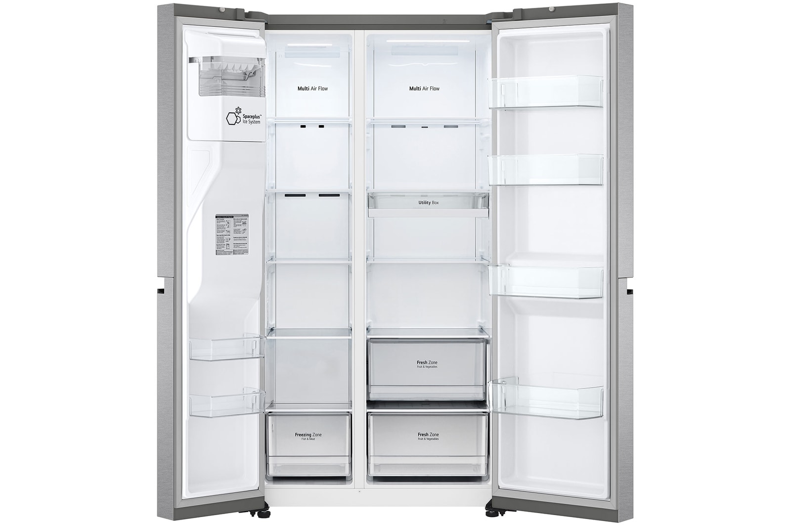 Door cooling LED