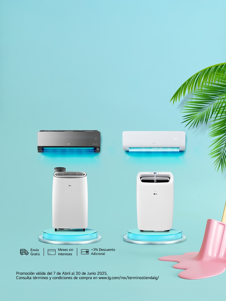 Aprovecha nuestra **promoción de primavera** y consigue el aire acondicionado de tus sueños desde **$5,999** 