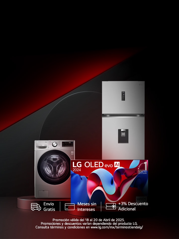 Aprovecha los descuentos que LG.com tiene para ti en estas Noches LG