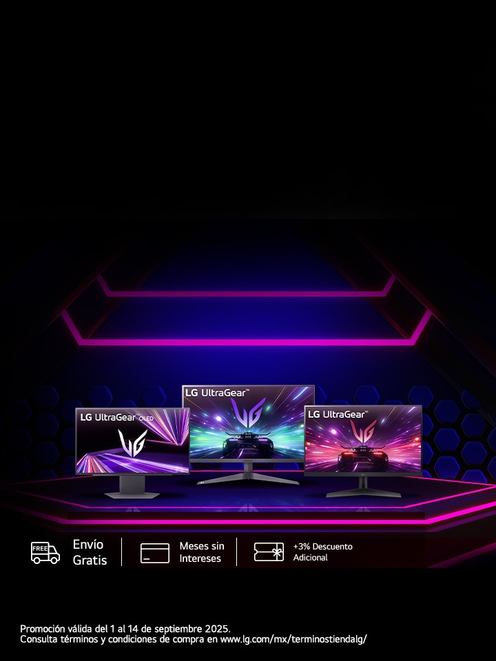 Es momento de jugar en grande con los Gamers Days de LG.com