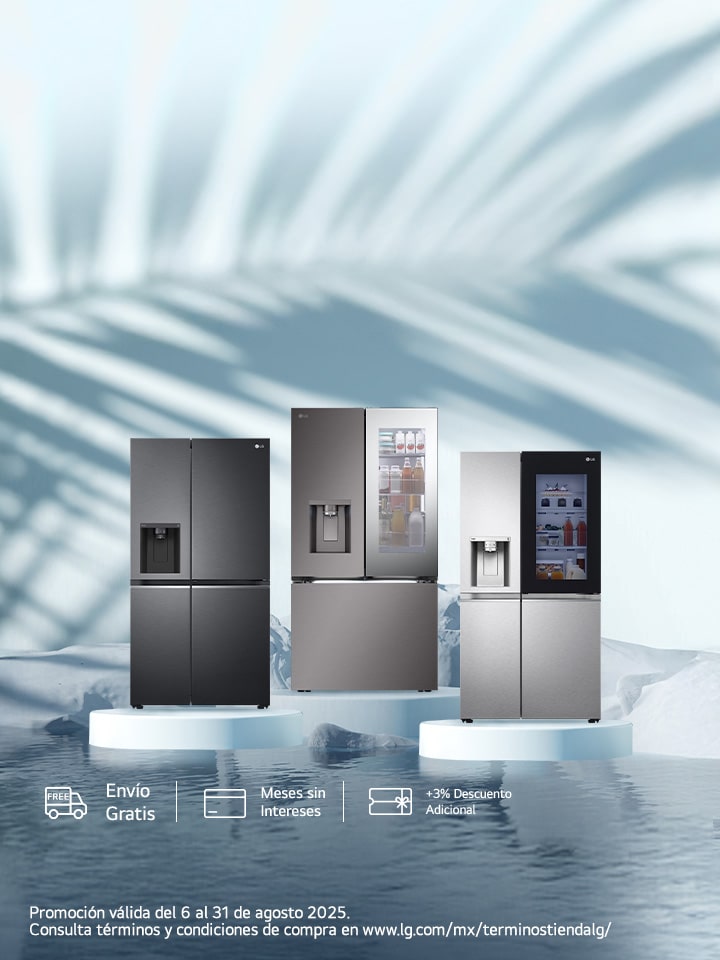 Hielo sempre listo con LG Home Ice Solution