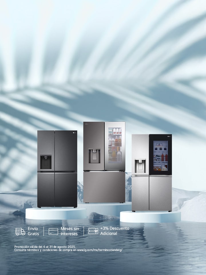 Hielo sempre listo con LG Home Ice Solution