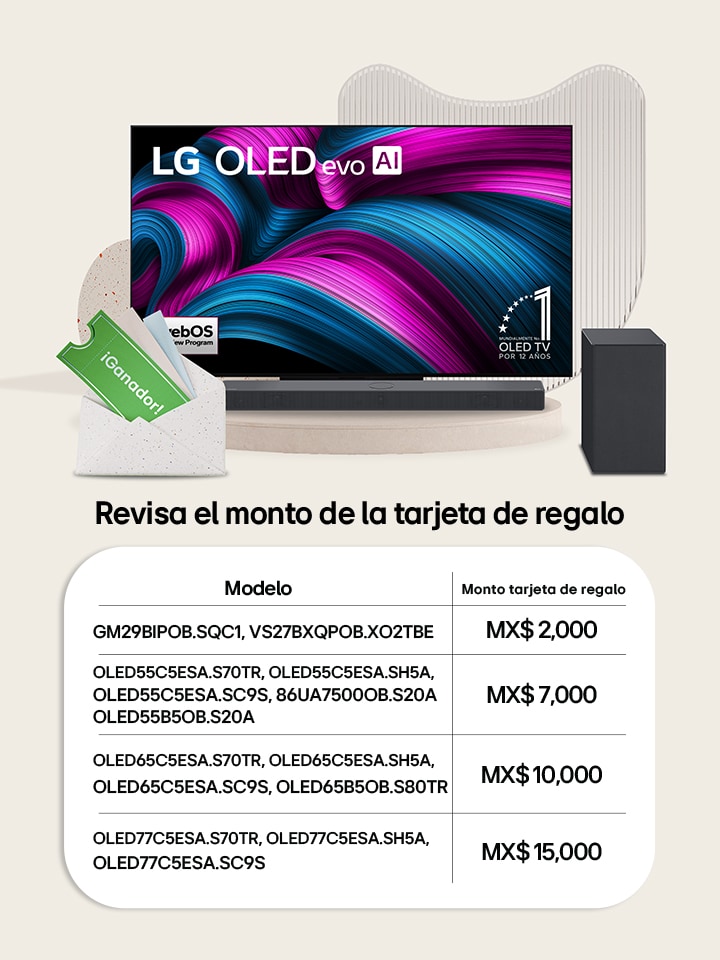 Tabela LG Review+