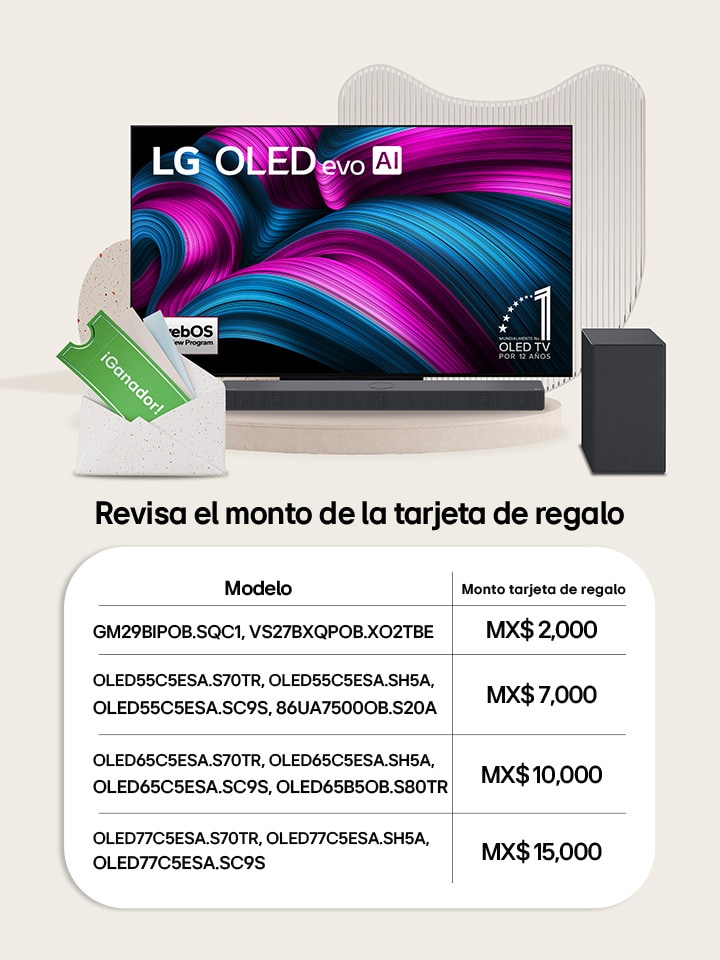 Tabela LG Review+