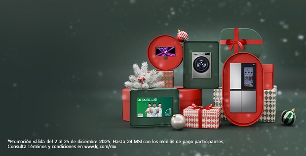 Llegaron los descuentos de la Navidad LG