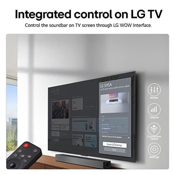 Soundbar front-top view