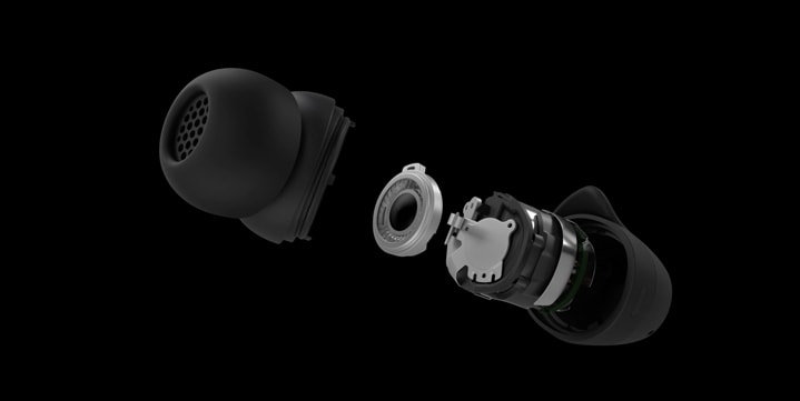 Un video de la unidad xboom Buds para mostrar que la unidad de Grafeno está equipada en su interior.